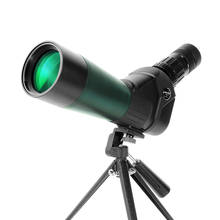 20-60x60 monocular spotting escopo grande angular ao ar livre observação de aves caça telescópio monocular hd bak4 prisma fmc lente 2024 - compre barato