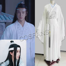 Anime MO DAO ZU SHI Lan Wangji Cosplay Costume TV Series The Untamed Halloween Christmas Costumes For Women Men And wig 2024 - buy cheap