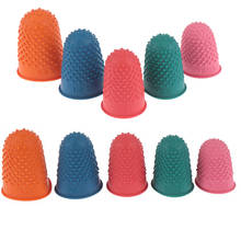 5Pcs/lot Counting Cone Rubber Thimble Protector Sewing Quilter Finger Tip Craft Needlework Sewing Accessories 2024 - buy cheap