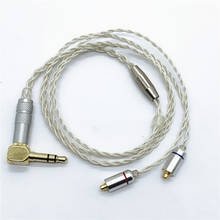 short Bluetooth-compatible earphone cable diy earphone wire 45cm-50cm mmcx ie80 im50 ue900 tf10 A2DC 0.75QDC 2024 - buy cheap