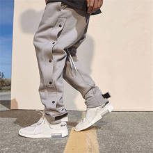 Street Apparel Cargo Pants Men 2021 Hip Hop Jogging Pants Fashion Pants Gyms Casual Jogging Pants Men's Fastener Pants 2024 - buy cheap