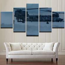 Frame Home Decor Canvas Painting 5 Pieces Cuadros HD Prints Plane Wall Art Modular Scenery Pictures Living Room Artwork Poster 2024 - buy cheap