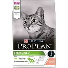 Pro Plan для кастрированных котов и стерилизованных кошек, лосось, 3 кг. 2024 - купить недорого