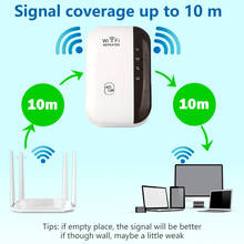 Wireless WiFi Repeater Wifi Extender 300Mbps WiFi Amplifier 10M Long Range Repiter Wi-fi Repeater 802.11N Access Point 2024 - buy cheap