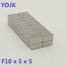 10 20 50 100PCS/LOT N35 Neodymium Magnet 10*5*5 Strong Cuboid Permanent Magnet 10x5x5 Powerful NdFeB Magnets 10 x 5 x 5 2024 - buy cheap