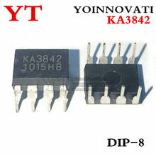 Новые и оригинальные IC 10 шт. KA3842 3843 DIP-8 2024 - купить недорого