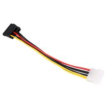 4 Pin IDE Molex to 2 of 15 Pin Serial ATA SATA HDD Power Adapter Cable Lightweight Y Splitter Dual Hard Drive Cable 2024 - buy cheap
