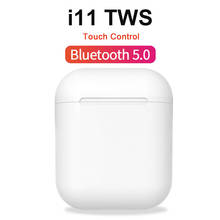 i11 TWS Wireless Headphones Mini Bluetooth 5.0 Earphones Touch Control Stereo Earbuds Headset for xiaomi huawei Smart Phone 2024 - купить недорого