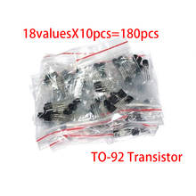 18valuesX10pcs=180pcs 2N2222 S9012 S9013 S9014 A1015 C1815 S8050 S8550 TO-92 Transistor component Assorted kit new 2024 - buy cheap