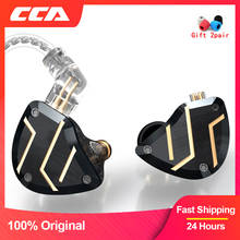 CCA-auriculares internos híbridos C10 PRO 4BA + 1DD, dispositivo de audio HIFI para DJ, Monitor de música, deporte, 5 unidades de unidad CA4 C12 CA16 ZSN Pro ZSX V90 2024 - compra barato