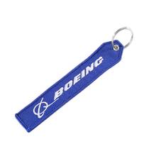 Boeing Keychain key ring for Aviation gifts Embroidery customize  key chain ring  lugguage Tags llaveros fashion  Sleutelhanger 2024 - buy cheap