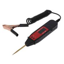 1.65m Spring Line Car Digital LCD Electric Voltage Test Pen Probe Detector Tester With LED for Auto Car Testing Tool Dropship 2024 - buy cheap