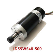 48V 500W brushless electric spindle 12000 rpm high torque spindle motor for robot grinding, drilling and deburring 2024 - buy cheap