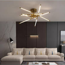 Modern Pendant Lights Nordic Suspension Fixture Luminaire Black/Gold LED Hotel Living Room Bedroom For The Home Decorative Lamps 2024 - buy cheap