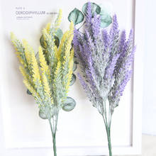 Zerolife 1Pc Artificial Flowers Decorations For Wedding Lavender Green Purple White Fake Flower Party Home Birthday Decorations 2024 - buy cheap