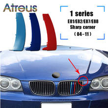 Atreus-tira de rejilla para coche de carreras, accesorio adhesivo de ABS para BMW E87, E82, E81, E88, serie 1, 2004-2011 M, 3 uds. 2024 - compra barato