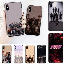 ateez kpop Phone Case for iPhone 11 12 mini pro XS MAX 8 7 6 6S Plus X 5S SE 2020 XR 2024 - buy cheap