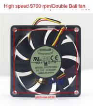 Вентилятор охлаждения для ПК everflow R127015BU, 12 В постоянного тока, 7015 А, дюйма, 7 см 2024 - купить недорого
