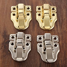 2pcs 59*40mm Gold Silver Box Latch Hasps Drawer Latches Decorative Suitcases Hasp Latch Buckle Clasp Furniture Hardware 2024 - buy cheap
