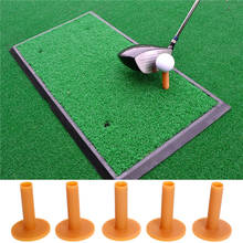 70mm Rubber Golf Tees Set Golf Course Driving Range Mat Use Golf Tee For Indoor&Outdoor Training Tool Golfer Accessories 5PCS 2024 - buy cheap