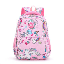 Mochilas ortopédicas para niños, morrales escolares con estampado de unicornio, impermeables, para estudiantes de grado 1-3-6, 2020 2024 - compra barato