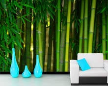 Papel de pared Green and fresh bamboo forest 3d wallpaper,living room sofa TV wall kids'room wall mural wall paper home decor 2024 - buy cheap