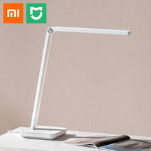 Xiaomi-lámpara de mesa Mijia Lite, luz LED de escritorio de lectura, atenuación, 4000K, 220V, luz nocturna de tres modos de brillo, lámpara de mesita de noche plegable 2024 - compra barato