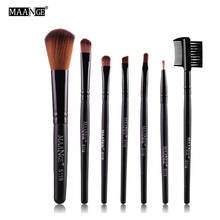MAANGE 7pcs Makeup Brushes Set Powder Foundation Concealer Eyeliner Eyeshadow Eyebrow Blending Cosmetic Make Up Brush Tools Kit 2024 - buy cheap