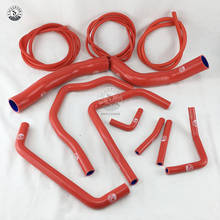 Mangueira do radiador de silicone + kit mangueira de vácuo para toyota land cruiser hdj80 1hd-t/ft 4.2l 2024 - compre barato