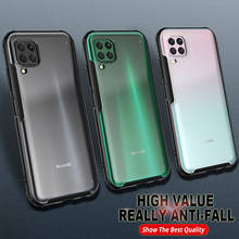 Funda de teléfono para Huawei P30, P40, Mate 30, Honor 20 Lite 6,15, V30 Pro, Nova 6, 4e, 6SE, 7I, parte trasera Mate, TPU, dura, PC, cubierta de vidrio 2024 - compra barato