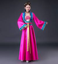 Imperatriz vestido Floral Roupas Dinastia Tang das mulheres Hanfu Robe Festa de Dança Vestido de Princesa De Fadas Traje Cosplay 2024 - compre barato