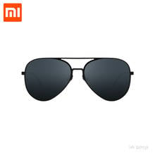 Xiaomi mijia aviator óculos de sol lente polarizada óculos de sol para o homem e a mulher óculos grandes moldura xiaomi óculos de sol 2024 - compre barato