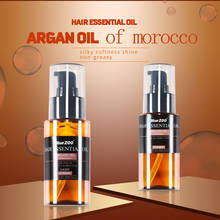 Óleo de argan do marrocos 60ml, para homens, para cuidados com o cabelo, óleo essencial, para reparação de cachos secos, óleo para cabelos 2024 - compre barato
