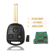 Kutery  3 Buttons Remote Key 315MHZ HYQ12BBT 4D68 Chip For Lexus RX330 2004-2006 RX350 2007-2009 RX400h Fit Toyota 2024 - buy cheap