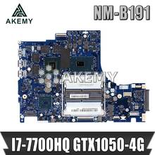 NM-B191 original mainboard For Lenovo Y520-15IKBN with I7-7700HQ GTX1050-4GB card Laptop motherboard 2024 - buy cheap