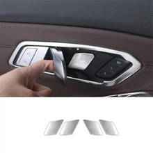 Car Interior Panel Door Handle Covers Trim For BMW 3 Series G20 G28 Decoration Protect Door Bowl Stickers Accessories 2024 - buy cheap