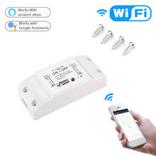 WiFi Smart Light Switch Universal Breaker Timer DIY Smart Life APP Wireless Remote Control Works with Alexa Google Home Dropship 2024 - buy cheap