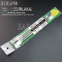 RELIFE RL-049-herramienta profesional de eliminación de CPU, palanca de apertura de desmontaje, varilla de Metal para ipad y portátil, reparación de CPU Lcd 2024 - compra barato