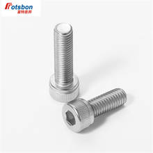 M4 Hexagon Socket Head Bolt Parafuso Tornillos Allen Screw Vis Inoxydable Bolts Hex Screws Inox Imbusy Stainless Steel DIN912 pc 2024 - buy cheap