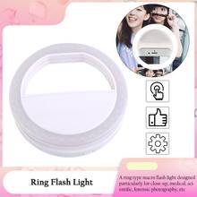 Universal Selfie Lamp Mobile Phone Lens Portable Flash Ring 36 LEDS Selfie Lamp Luminous Ring Clip For iPhone  Samsung 2024 - buy cheap