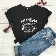 Camiseta divertida, nueva camiseta de la abuela, regalo de la abuela, camisetas de la abuela es mi nombre, Spoiling Is My Game 2024 - compra barato