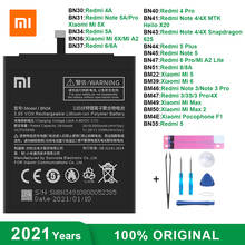 100% Оригинальный аккумулятор Xiao Mi для телефона Xiaomi Redmi 5A, экран 5 дюймов, 3000 мАч, BN34, высокое качество, с бесплатными инструментами 2024 - купить недорого