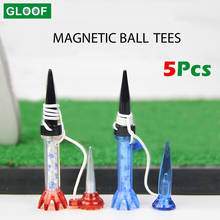 Camisetas de Golf magnéticas para entrenamiento, accesorios para pelota de Golf de 5 piezas y 80mm, soporte para pelota de Golf al aire libre 2024 - compra barato