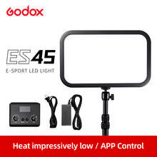 Godox-e-sports-sports kit es45 para estúdio fotográfico, 2800k-6500k, com aplicativo e controle remoto, para jogos youtube 2024 - compre barato