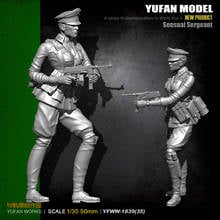 Yufan Model  1/35 Resin Kits Soldier Model  Women Officers  Self-assembled YFWW35-1839 2024 - buy cheap