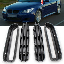 Автомобильная решетка ABS, боковое крыло, вентиляционные отверстия, решетка для BMW 5 серии E39 E60 E61 M5 1991-2003 2004 2005 2006 2007 2008 2009 2010 2024 - купить недорого