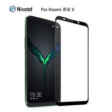 Nicotd 9h Screen Protective film For Xiaomi Mi Blackshark 2 Full Cover HD Tempered Glass For Xiaomi Black shark2 Protective Film 2024 - buy cheap