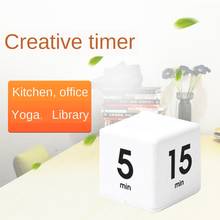 Kitchen Timer Magic Cube Creative Timer 5/15/30/60 Minutes Alarm Time Management Family Kids Yoga Office Workout Library Home 2024 - buy cheap