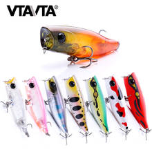 VTAVTA 5cm 4.8g Mini Popper Fishing Lure Saltwater Japan Floating Popper Fishing Wobblers For Pike Fishing Artificial Bait Hard 2024 - buy cheap