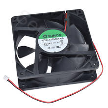 Ventilador de refrigeración de 2 cables, KD2412PMBX-6A.GN DC 24V, 6,7 W, 0.28A, 3150RPM, 12cm, 12038, 120x120x38mm, nuevo 2024 - compra barato